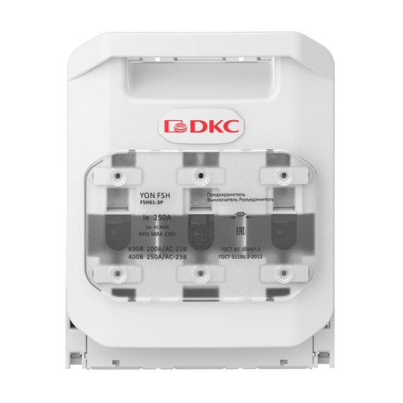 Горизонтальный Предохранитель Выключатель Разъединитель 250А 3P крепление на монтажную плату