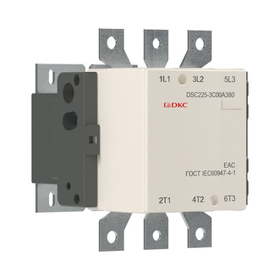 Магнитный контактор DSC225-3C00A380 225А 110кВт (AC3)  кат 380В AC