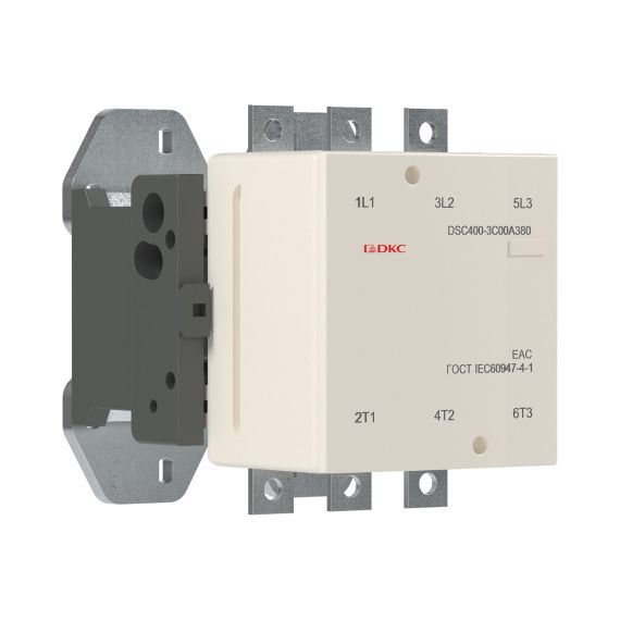 Магнитный контактор DSC400-3C00A380 400А 200кВт (AC3)  кат 380В AC