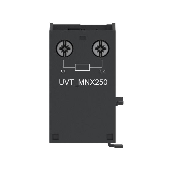 Расц. мин. напряжения для MNX125/160/250 AC400