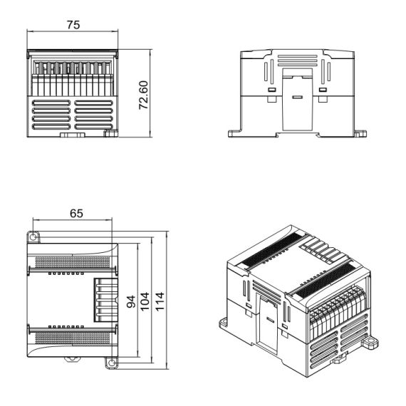 Чертеж C1000-16DX