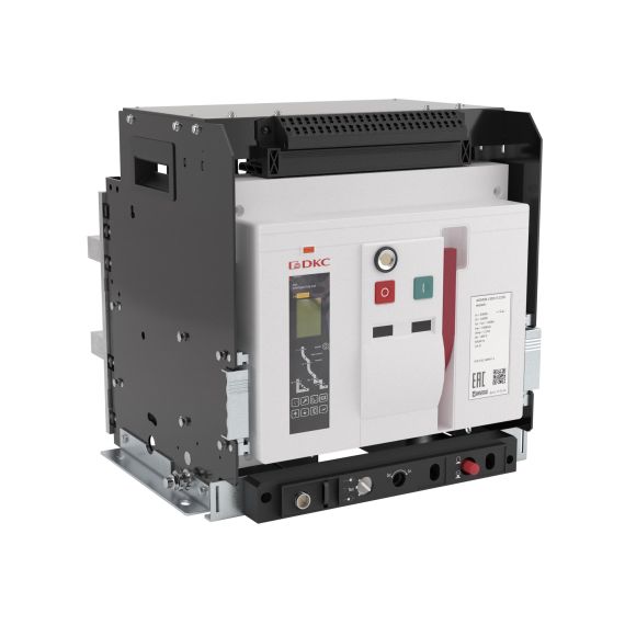 Воздушный автоматический выключатель YON AGS20H 3Р 2000 А 85 кА, типоразмер M, расцепитель 3H, выкатной, управление 220 В AC, горизонтальное подключение