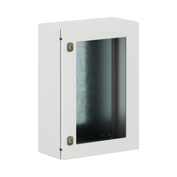 Корпус навесной уличный ST Outdoor с М/П с прозрачной дверью ВxШxГ 700x500x250 мм, IP66 Корпус навесной уличный ST Outdoor с М/П с прозрачной дверью ВxШxГ 700x500x250 мм, IP66