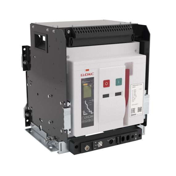 Воздушный автоматический выключатель YON AGS16S 3Р 1600 А 80 кА, типоразмер N, расцепитель 3H, выкатной, управление 220 В AC, горизонтальное подключение