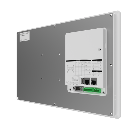 Панель оператора базовая 15,6" резистивный экран. Корпус: металл; 1хEthernet, 2хRS485/232/422, 1хRS485/422; 2хUSB; 24В DC ONI