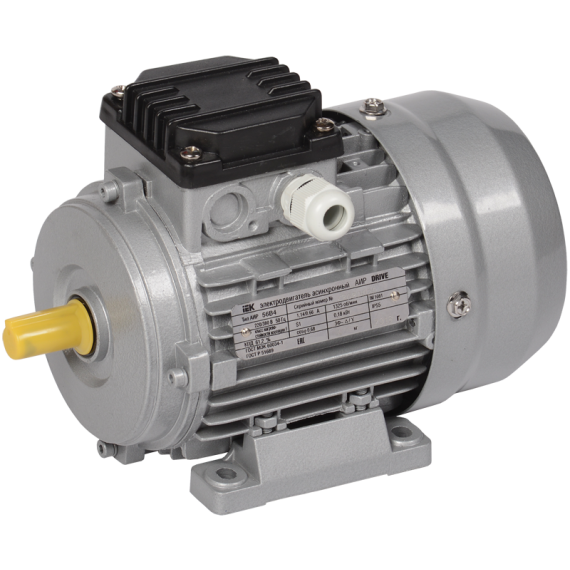 Электродвигатель асинхронный трехфазный АИР 56B4 380В 0,18кВт 1500об/мин 1081 DRIVE IEK