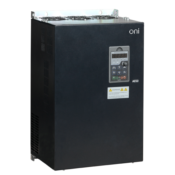 Преобразователь частоты A650 380В 3Ф 30kW 60А со встроенным тормозным модулем ONI