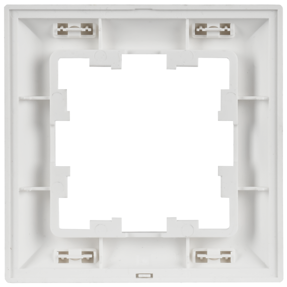 BRITE Рамка 1-местная РУ-1-БрАБ арктический белый/белый IEK
