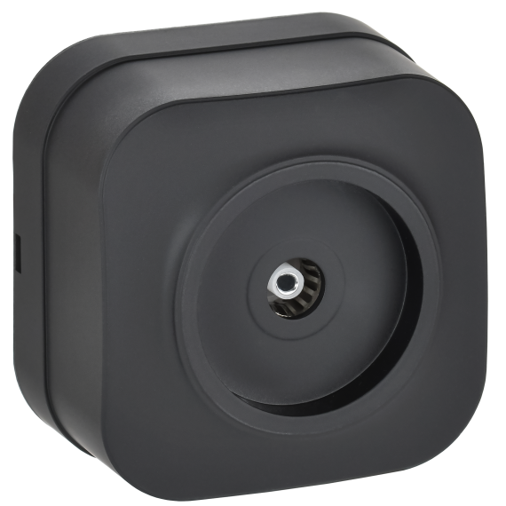 GLORY Розетка для открытой установки TV РТВ20-ХЧм черный матовый IEK