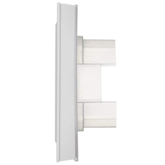 BRITE Рамка 1-местная IP44 РУ-1-БрАБ-44 арктический белый IEK
