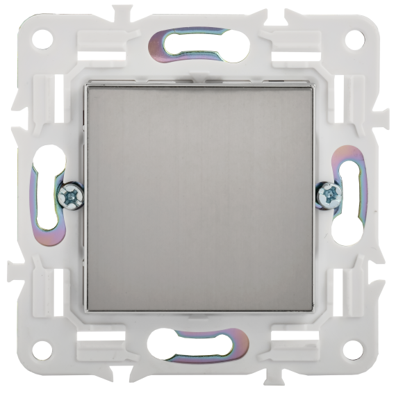 SKANDY Заглушка с суппортом SK-C01N металл никель IEK