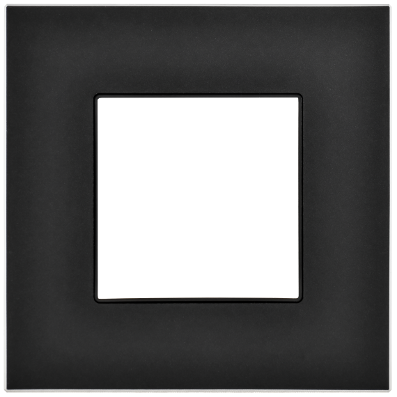 SKANDY Рамка 1-местная SK-F31Bl металл черный IEK