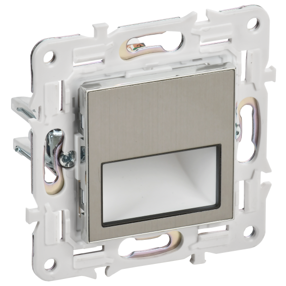 SKANDY Подсветка LED встраиваемая SK-L01N металл никель IEK