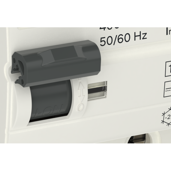 ВДТ R10N типа В оснащены индикатором срабатывания по дифференциальному току, который позволяет  опер