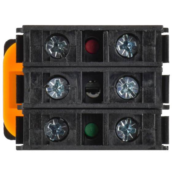 Переключатель с подсветкой на 3 положения 2NO красный MASTER IEK