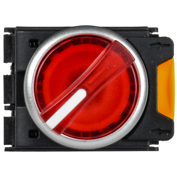 Переключатель с подсветкой на 2 положения 1NO+1NC красный MASTER IEK