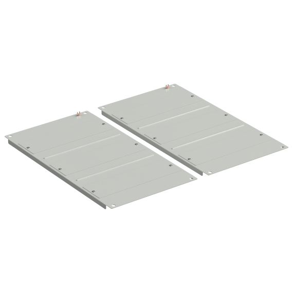 ITK LINEA S Панель основания шкафа 800х1200мм серая (2шт/компл)