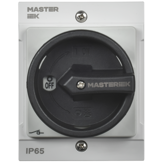 Переключатель кулачковый в боксе закрытая рукоятка 16А схема 10 IEK