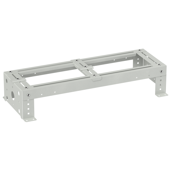 ITK LINEA S Кронштейн для монтажа лотка на шкаф 800мм серый