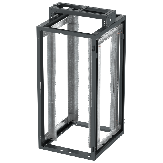 ITK LINEA S Кронштейн для монтажа лотка на шкаф 800мм черный