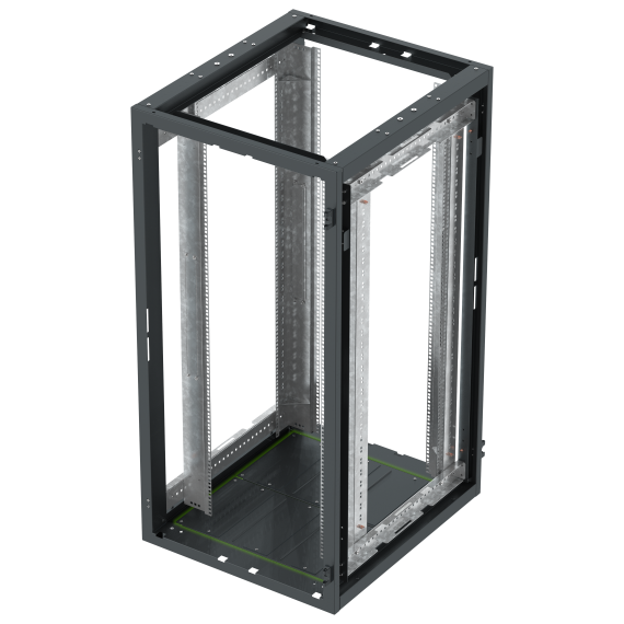 ITK LINEA S Панель основания шкафа 750х1070мм черная (2шт/компл)