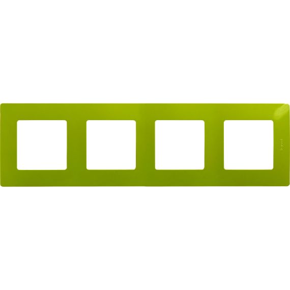 ETIKA Рамка 4-местная зелёный папоротник