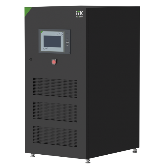 ITK ELECTRA OB ИБП Онлайн 40кВА/36кВт трехфазный с выходным трансформатором 360-384VDC без АКБ с сенсорным экраном