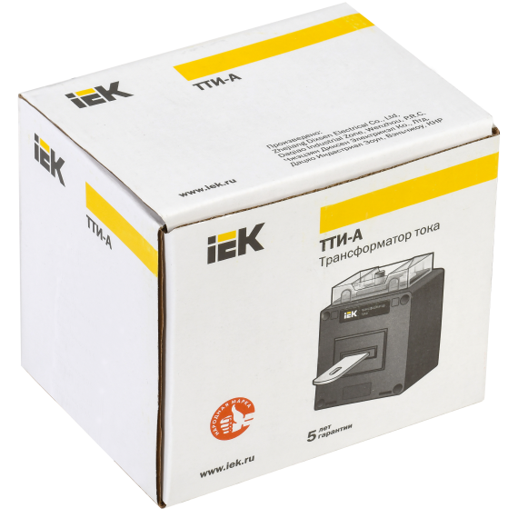 Трансформатор тока ТТИ-А 1000/5А 10ВА 0,5 IEK