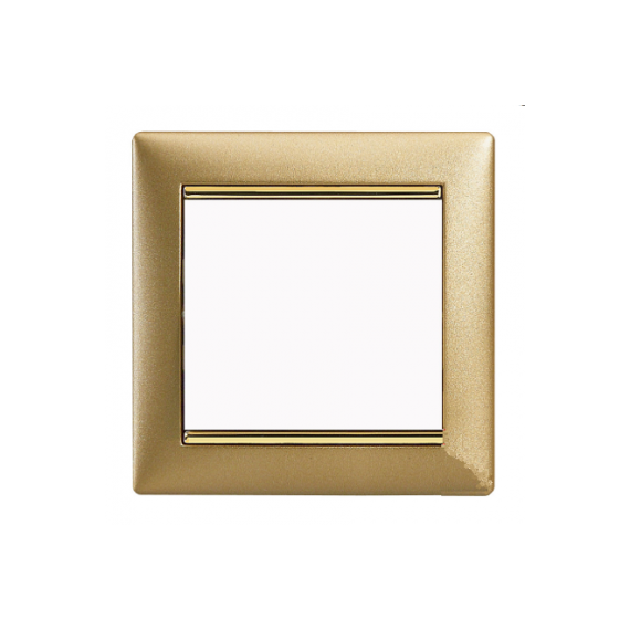 VALENA DIY Рамка 1-местная золото матовое