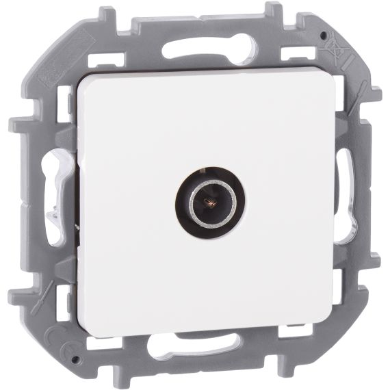 INSPIRIA Розетка TV тип звезда белый