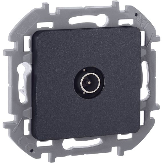 INSPIRIA Розетка TV оконечная антрацит