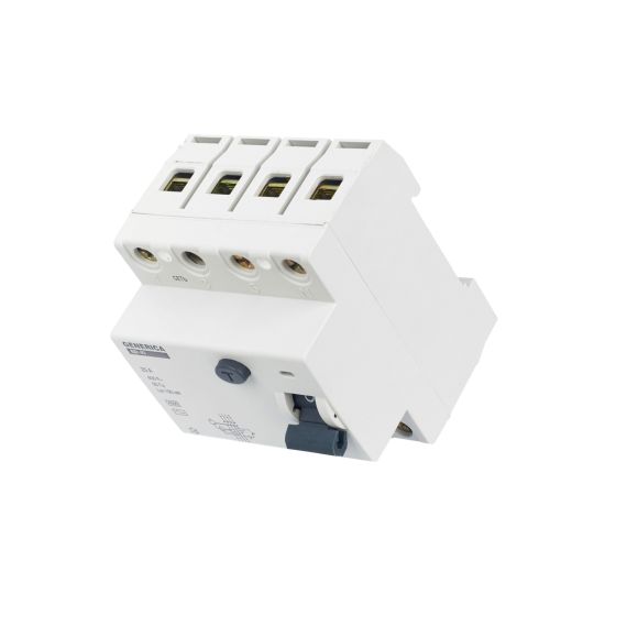 Выключатель дифференциальный (УЗО) ВД1-63 4Р 25А 100мА GENERICA