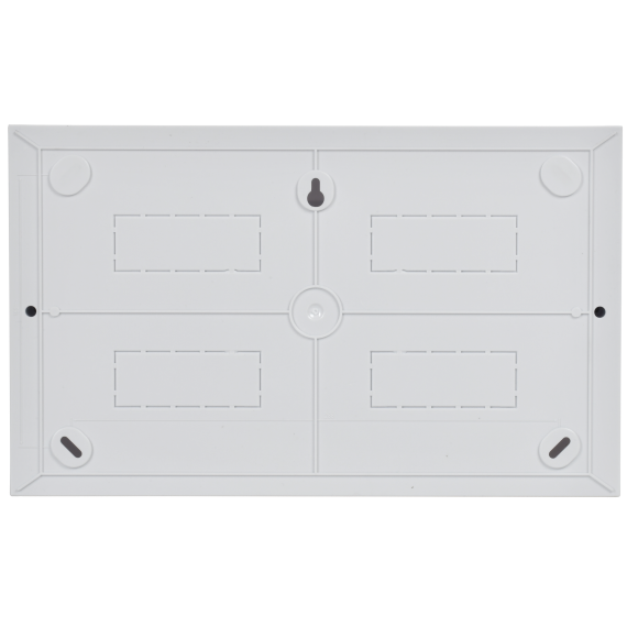 Корпус пластиковый ЩРН-П-18 черная прозрачная дверь IP41 GENERICA