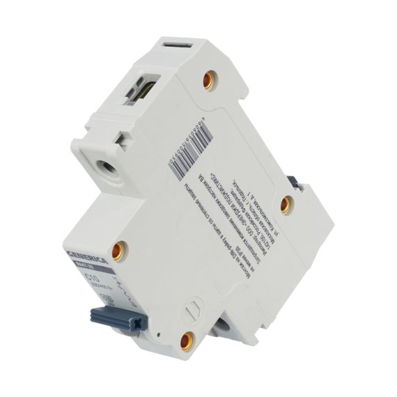 Автоматический выключатель ВА47-29 1Р 10А 4,5кА С GENERICA