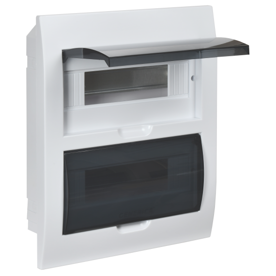 Дверь открывается вертикально.