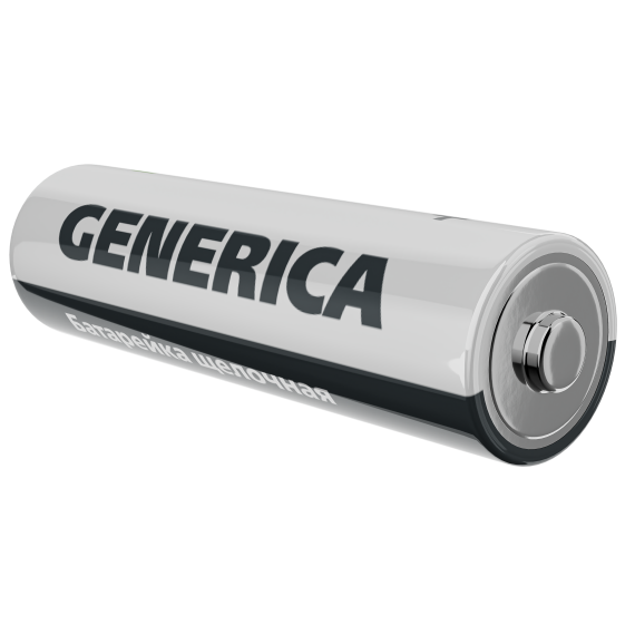 Батарейка щелочная Alkaline LR06/AA (10+2шт/кор) ПРОМО GENERICA