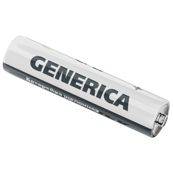 Батарейка щелочная Alkaline LR03/AAA (4шт/блистер) GENERICA