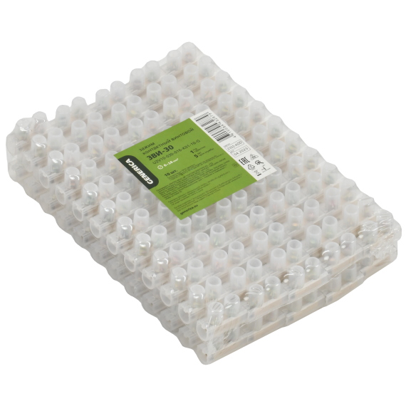 Зажим винтовой ЗВИ-30 6-16мм2 12пар GENERICA