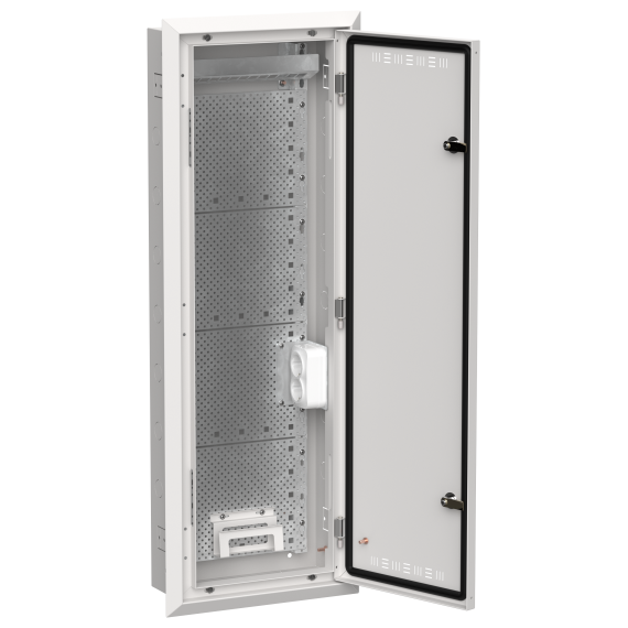 TITAN 5 Корпус мультимедиа ЩРв-72 (1х72) 1005х365х130мм IP30 белый IEK