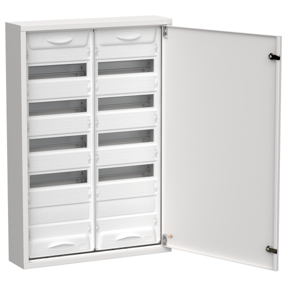 TITAN 5 Корпус металлический ЩРн-120 (2х60) 835х570х140мм IP31 белый (одна дверь) IEK