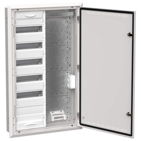 TITAN 5 Корпус комбинированный ЩРв-72 (2х72) 1005х625х130мм IP30 белый IEK