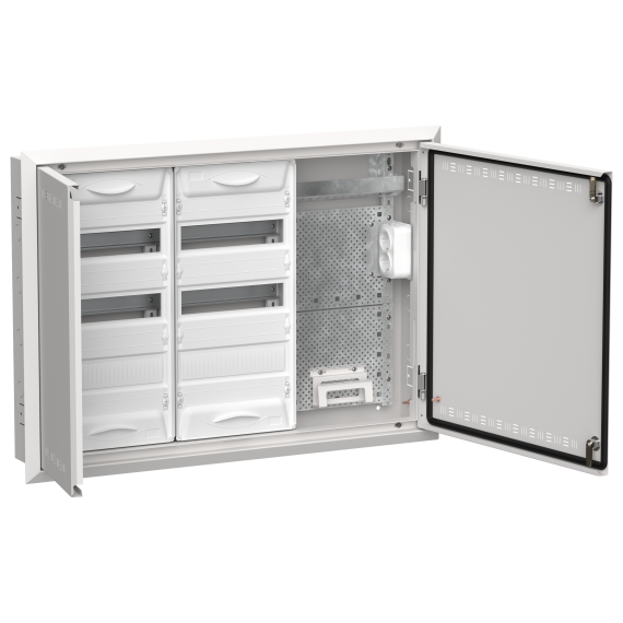 TITAN 5 Корпус комбинированный ЩРв-72 (3х36) 630х885х130мм IP30 белый IEK