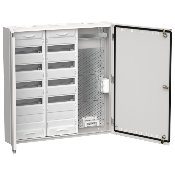 TITAN 5 Корпус комбинированный ЩРн-120 (3х60) 835х830х140мм IP30 белый IEK