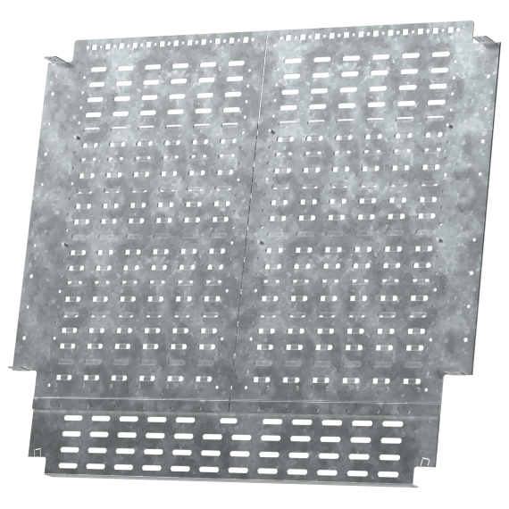 FORMAT Перегородка секционирования монтажной панели задняя горизонтальная 800х600мм в шкаф глубиной 1000мм IEK
