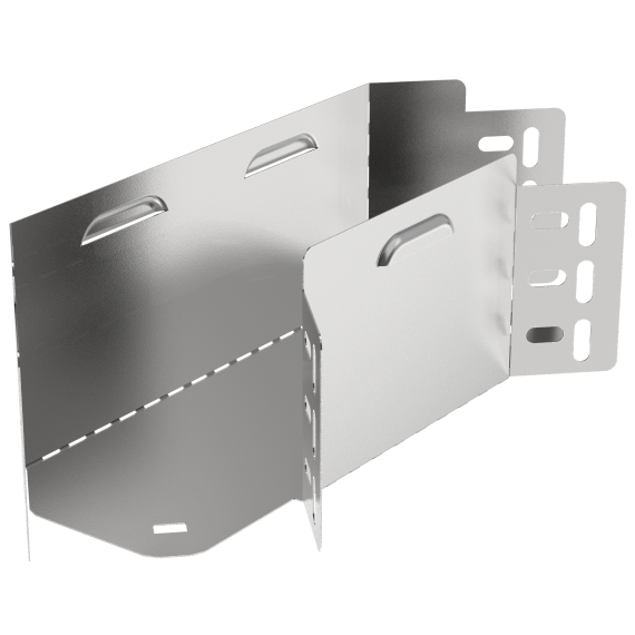 ESCA 3 Поворот 90град 100х100-0,6 IEK