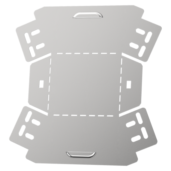 ESCA 3 Поворот вертикальный внешний 45град 80х150-0,6 IEK