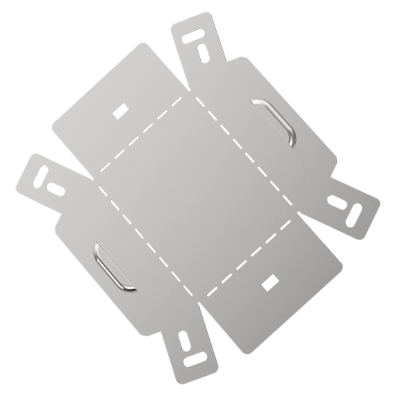 ESCA 3 Поворот вертикальный внутренний 45град 50х150-0,6 IEK