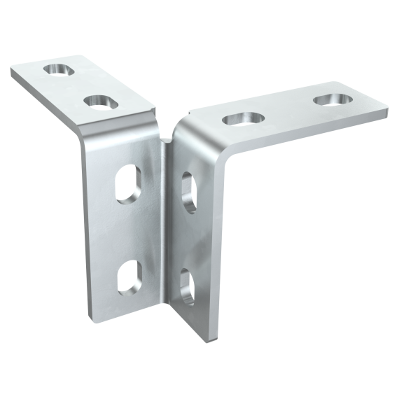 Соединитель угловой двусторонний для STRUT-профиля EZ IEK