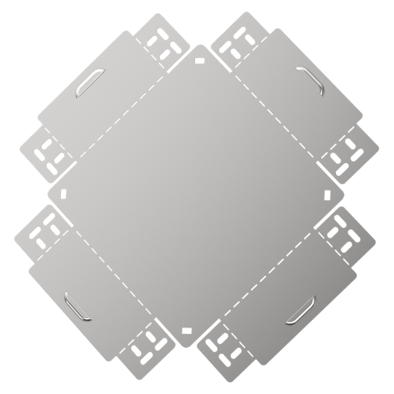 ESCA 3 Крестовина 80х80-0,6 IEK