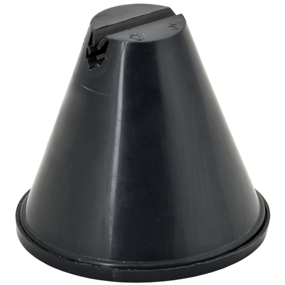 Держатель проводника круглого 8-10мм для плоской кровли h=100мм пластик с бет. IEK